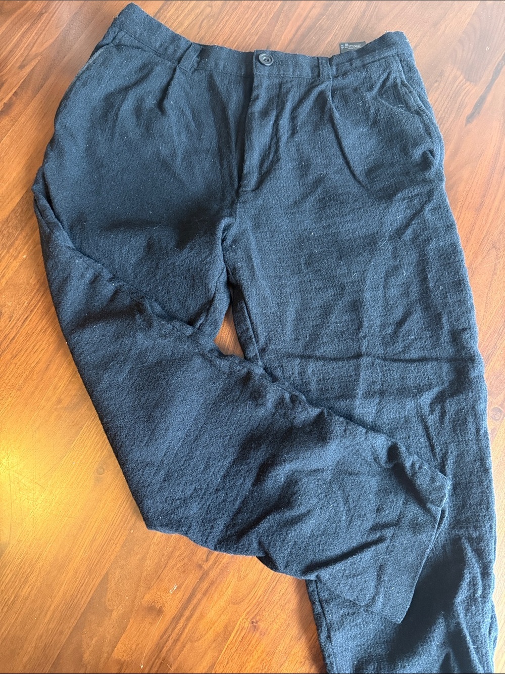 Cos - Black Textured pants men - 50
